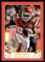 Jamaal Charles [Mini Red] #123 Football Cards 2013 Topps Magic Prices