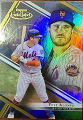 Pete Alonso #88 Baseball Cards 2021 Topps Gold Label Prices