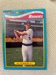 B.J. Surhoff #31 Baseball Cards 1988 Topps Toys R US Rookies Prices