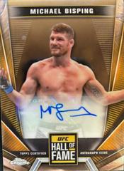 Michael Bisping #HFA-MBI Ufc Cards 2024 Topps Chrome UFC Hall of Fame Autograph Prices