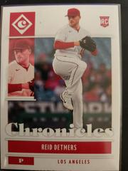 Reid Detmers #8 Baseball Cards 2022 Panini Chronicles Prices