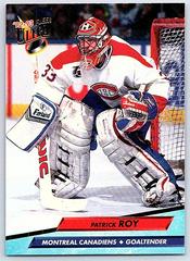 Patrick Roy #108 Hockey Cards 1992 Ultra Prices