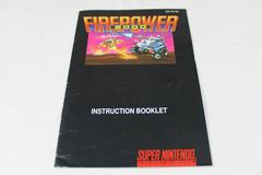 Firepower 2000 - Manual | Firepower 2000 Super Nintendo