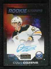 Dylan Cozens [Cosmic] #R-DC Hockey Cards 2020 O Pee Chee Platinum Rookie Autographs Prices