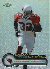 Edgerrin James [Refractor] Football Cards 2006 Topps Chrome Own the Game Prices