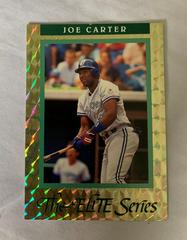 Joe Carter #10 Baseball Cards 1992 Panini Donruss Elite Prices