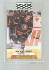 Tim Stutzle #CD-TS Hockey Cards 2020 Upper Deck Clear Cut Canvas Rookie Debuts Prices