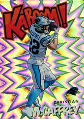 Christian McCaffrey Football Cards 2021 Panini Absolute Kaboom Prices