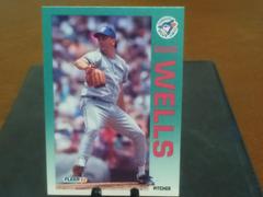 David Wells #345 Baseball Cards 1992 Fleer Prices