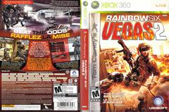 Slip Cover Scan By Canadian Brick Cafe | Rainbow Six Vegas 2 Xbox 360