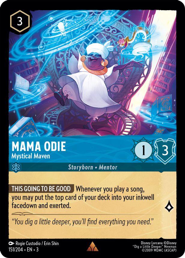 Mama Odie - Mystical Maven [Foil] #151 Lorcana Into the Inklands