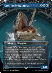 Cresting Mosasaurus [Borderless] #2 Magic Jurassic World Prices