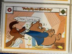 Porky pig and Charlie dog #25 / 28 Baseball Cards 1990 Upper Deck Comic Ball Prices