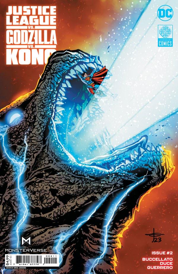 Justice League vs. Godzilla vs. Kong #2 (2023) Comic Books Justice League vs. Godzilla vs. Kong