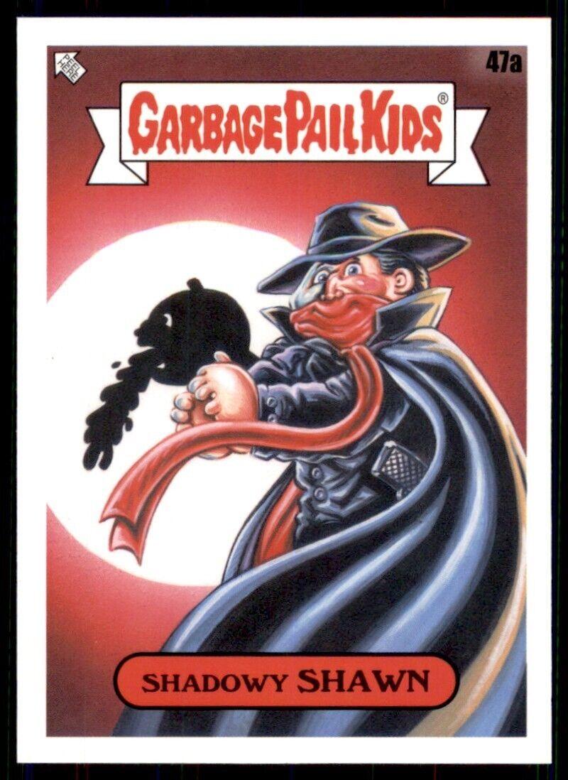 Shadowy Shawn #47a Garbage Pail Kids Book Worms