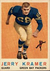 Jerry Kramer Football Cards 1959 Topps Prices