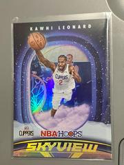 Kawhi Leonard [Winter Holo] #8 Basketball Cards 2023 Panini Hoops Skyview Prices