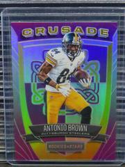 Antonio Brown [Purple] #43 Football Cards 2017 Panini Rookies & Stars Crusade Prices