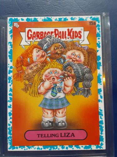 Telling LIZA [Blue] #15a Garbage Pail Kids Late To School