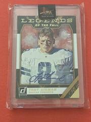 Troy Aikman #LF 15 Football Cards 2019 Donruss Legends of the Fall Autographs Prices