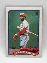Ozzie Smith Baseball Cards 1989 Topps Prices
