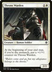 Throne Warden [Foil] Magic Conspiracy Take the Crown Prices