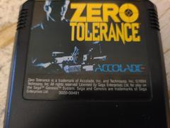 Cartridge (Front) | Zero Tolerance Sega Genesis