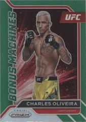 Charles Oliveira [Green] Ufc Cards 2022 Panini Prizm UFC Bonus Machines Prices