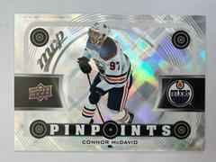 Connor McDavid Hockey Cards 2022 Upper Deck MVP Pinpoints Prices