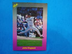 John Dopson #161 Baseball Cards 1989 Classic Prices