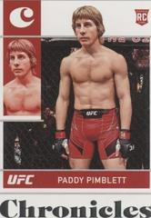 Paddy Pimblett Ufc Cards 2022 Panini Chronicles UFC Prices