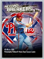 Mike Schmidt Baseball Cards 2003 Topps Record Breakers Prices