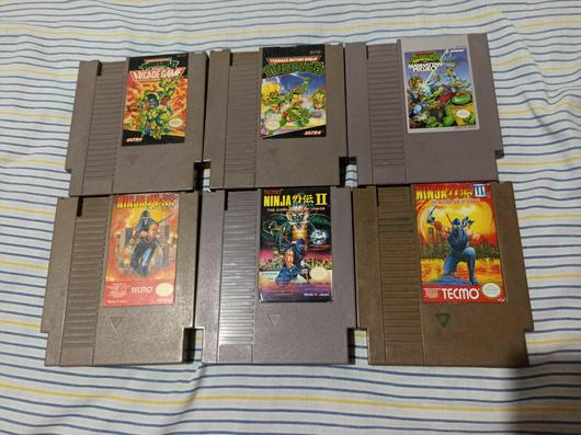 NES Game Lot photo