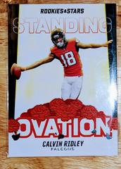 Calvin Ridley Football Cards 2021 Panini Rookies and Stars Standing Ovation Prices