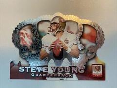 Steve Young [Silver] Football Cards 1996 Pacific Crown Royale Prices