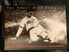 Enos Slaughter #14 Baseball Cards 1994 Upper Deck All Time Heroes Prices