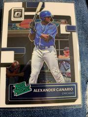 Alexander Canario #RP-12 Baseball Cards 2022 Panini Donruss Optic Rated Prospects Prices