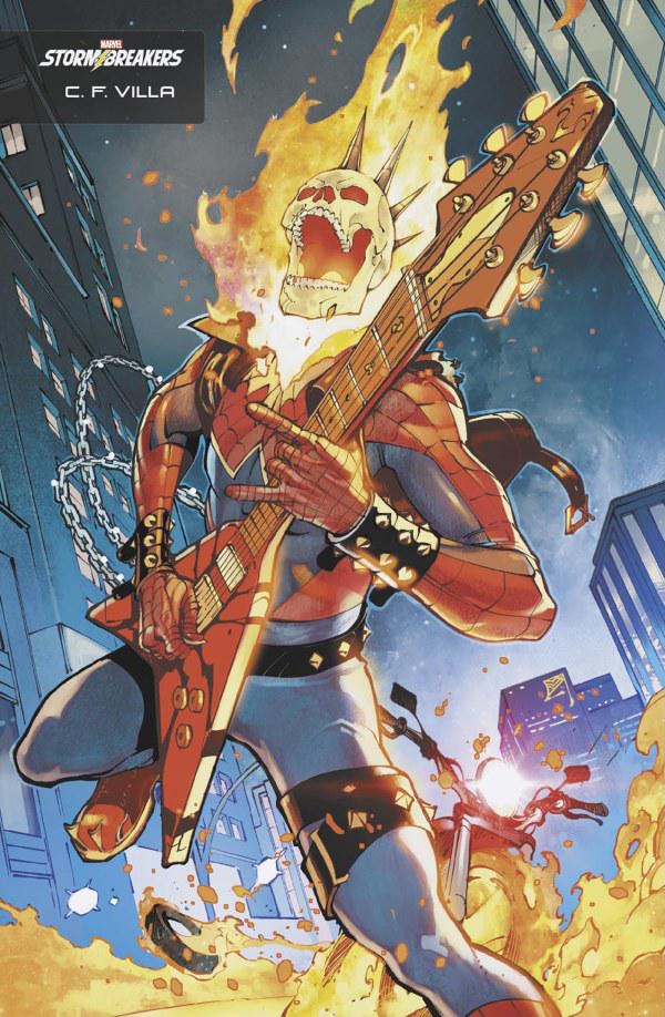 Spider-Punk: Arms Race [Villa] #4 (2024) Comic Books Spider-Punk: Arms Race