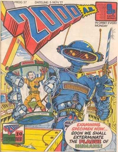 2000 AD #37 (1977) Comic Books 2000 AD