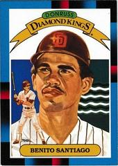 Benito Santiago #3 Baseball Cards 1988 Donruss Diamond Kings Prices