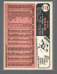 Back | Bob Shaw Baseball Cards 1966 Topps