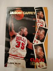 Jason caffey Basketball Cards 1995 Fleer Class Encounter Prices