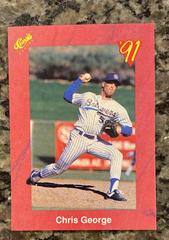 Chris George #T50 Baseball Cards 1991 Classic Prices
