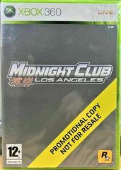 Midnight Club: Los Angeles [Not For Resale] PAL Xbox 360 Prices