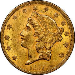 1857 Coins Liberty Head Gold Double Eagle Prices