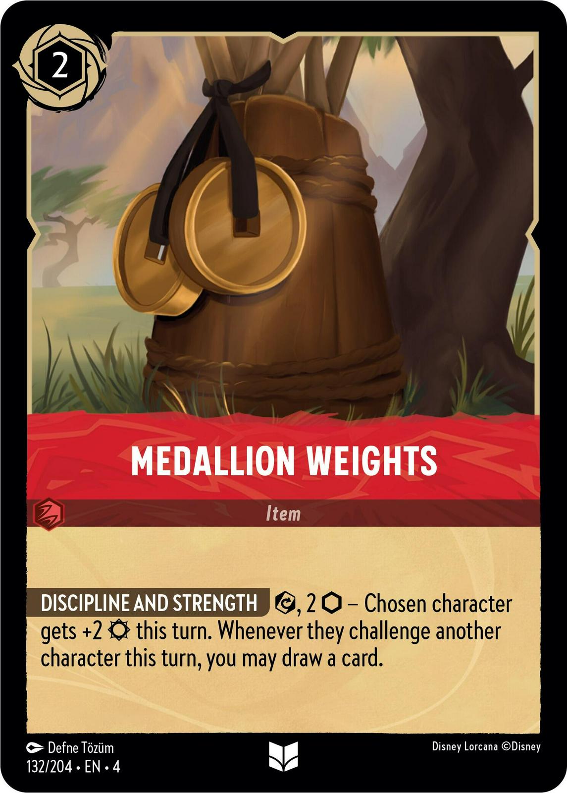 Medallion Weights [Foil] #132 Lorcana Ursula's Return