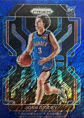 Josh Giddey [Blue Shimmer] #301 Basketball Cards 2021 Panini Prizm Prices