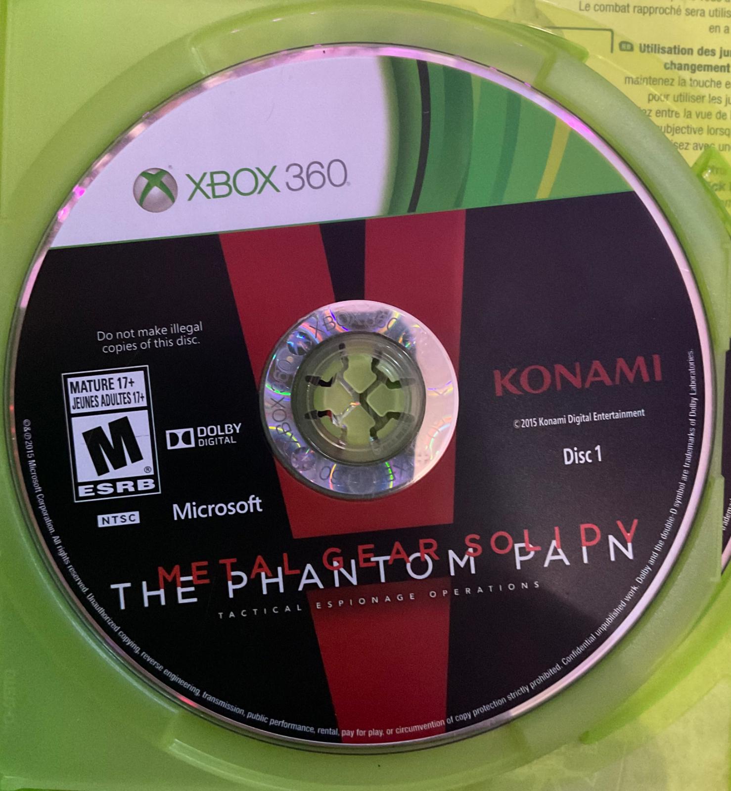 2/3 Metal Gear Solid V: The Phantom Pain Day One Edition
    Disc 1