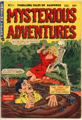 Mysterious Adventures #11 (1952) Comic Books Mysterious Adventures Prices