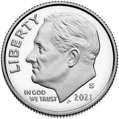 2021 S [CLAD PROOF] Coins Roosevelt Dime Prices
